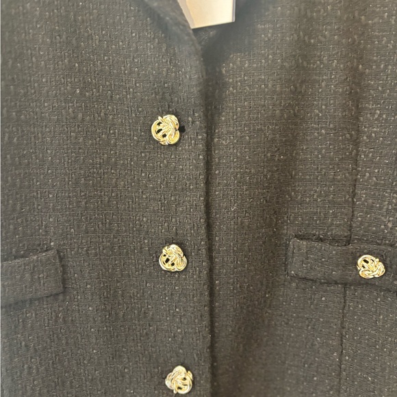 Tuckernuck Black Blazer with Silver Buttons - Picture 2 of 8